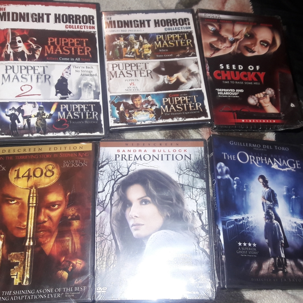 6 Horror Movies A Total Of 10 movies All Brandnew